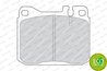 SET PLACUTE FRANA FERODO FDB243 - Compatibil cu MERCEDES-BENZ