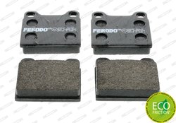 SET PLACUTE FRANA FERODO FDB2M - Compatibil cu ALFA ROMEO, AUDI, BEDFORD, BMW, FORD, LAMBORGHINI, MASERATI, MERCEDES-BENZ, OPEL,