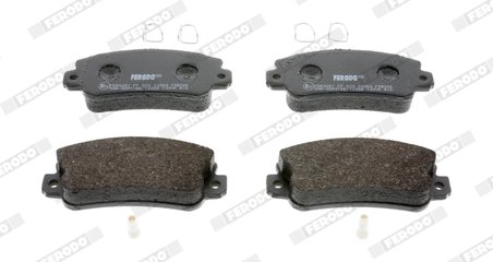 SET PLACUTE FRANA FERODO FDB346 - Compatibil cu AUTOBIANCHI, FIAT, LANCIA, SEAT, SUZUKI