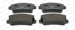 SET PLACUTE FRANA FERODO FDB351B - Compatibil cu AUTOBIANCHI, FIAT, LANCIA, SEAT