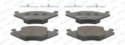 SET PLACUTE FRANA FERODO FDB385 - Compatibil cu SEAT, VW