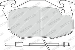 SET PLACUTE FRANA FERODO FDB393 - Compatibil cu CITROEN, DALLAS, PEUGEOT, RENAULT, TALBOT
