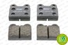SET PLACUTE FRANA FERODO FDB3M - Compatibil cu ALFA ROMEO, AUTO UNION, BMW, DAF, GLAS, NISSAN, NSU, OPEL, PORSCHE, SAAB, TALBOT,
