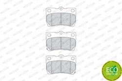 Set placute frana Ferodo FDB4001