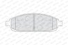 SET PLACUTE FRANA FERODO FDB4002 - Compatibil cu BMW, JEEP