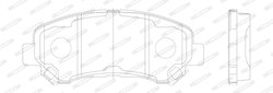 Set placute frana Ferodo FDB4051