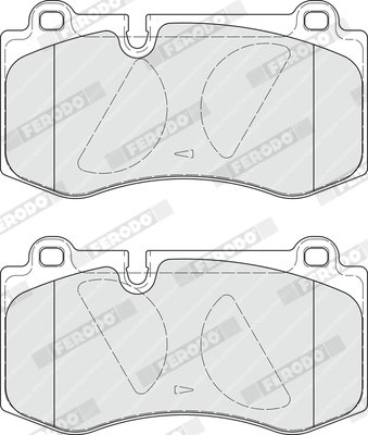 SET PLACUTE FRANA FERODO FDB4055 - Compatibil cu MERCEDES-BENZ