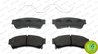 SET PLACUTE FRANA FERODO FDB4062 - Compatibil cu MAZDA