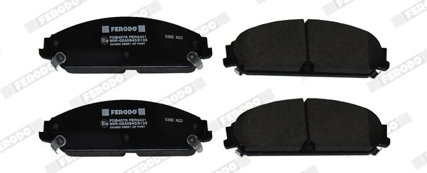 Set placute frana Ferodo FDB4078