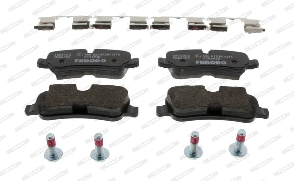 SET PLACUTE FRANA FERODO FDB4105 - Compatibil cu LAND ROVER