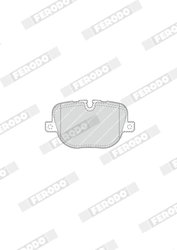 Set placute frana Ferodo FDB4106