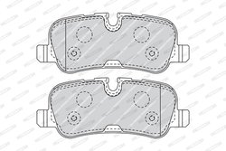 SET PLACUTE FRANA FERODO FDB4105 - Compatibil cu LAND ROVER