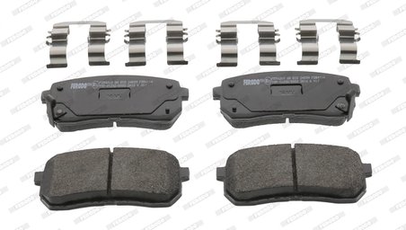 SET PLACUTE FRANA FERODO FDB4114 - Compatibil cu HYUNDAI, KIA