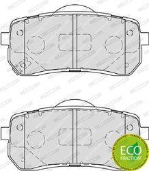 SET PLACUTE FRANA FERODO FDB4114 - Compatibil cu HYUNDAI, KIA