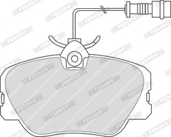 Set placute frana Ferodo FDB415