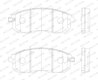 Set placute frana Ferodo FDB4148