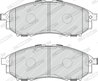 SET PLACUTE FRANA FERODO FDB4177 - Compatibil cu RENAULT