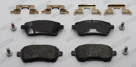 SET PLACUTE FRANA FERODO FDB4179 - Compatibil cu FORD, SUZUKI, TOYOTA