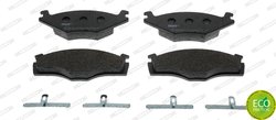 SET PLACUTE FRANA FERODO FDB419 - Compatibil cu SEAT, VW