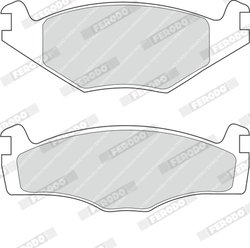 SET PLACUTE FRANA FERODO FDB419 - Compatibil cu SEAT, VW