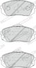 Set placute frana Ferodo FDB4194