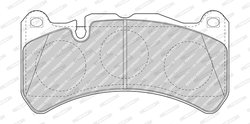 Set placute frana Ferodo FDB4212