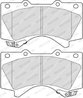 SET PLACUTE FRANA FERODO FDB4229 - Compatibil cu LEXUS, TOYOTA, TOYOTA (FAW)