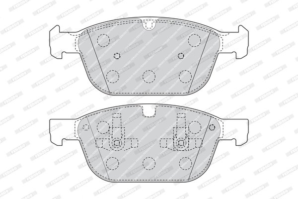 SET PLACUTE FRANA FERODO FDB4238 - Compatibil cu VOLVO
