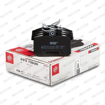 SET PLACUTE FRANA FERODO FDB4260 - Compatibil cu CITROEN, DS, OPEL, PEUGEOT, RENAULT, SKODA, VAUXHALL