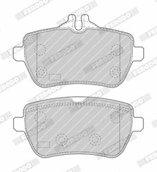 SET PLACUTE FRANA FERODO FDB4261 - Compatibil cu MERCEDES-BENZ