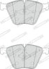 SET PLACUTE FRANA FERODO FDB4258 - Compatibil cu BMW