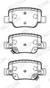 SET PLACUTE FRANA FERODO FDB4275 - Compatibil cu TOYOTA