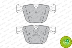 SET PLACUTE FRANA FERODO FDB4286 - Compatibil cu ALPINA, BMW
