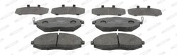 SET PLACUTE FRANA FERODO FDB4304 - Compatibil cu CHEVROLET, DAEWOO
