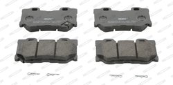 SET PLACUTE FRANA FERODO FDB4312 - Compatibil cu INFINITI, NISSAN