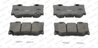 SET PLACUTE FRANA FERODO FDB4312 - Compatibil cu INFINITI, NISSAN