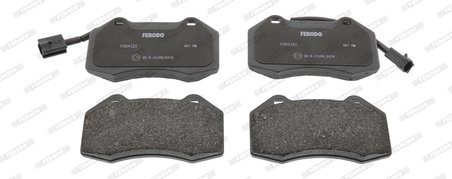 SET PLACUTE FRANA FERODO FDB4320 - Compatibil cu ABARTH, ALFA ROMEO