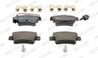 SET PLACUTE FRANA FERODO FDB4325 - Compatibil cu ABARTH, FIAT