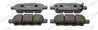 Set placute frana Ferodo FDB4324