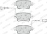 SET PLACUTE FRANA FERODO FDB4325 - Compatibil cu ABARTH, FIAT