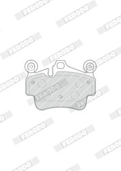 SET PLACUTE FRANA FERODO FDB4330 - Compatibil cu PORSCHE