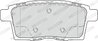 Set placute frana Ferodo FDB4366