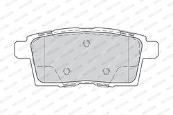 Set placute frana Ferodo FDB4366