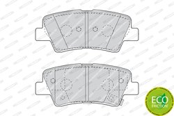Set placute frana Ferodo FDB4387