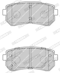 Set placute frana Ferodo FDB4408