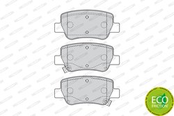 Set placute frana Ferodo FDB4411