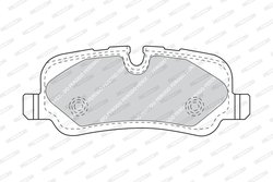 Set placute frana Ferodo FDB4432