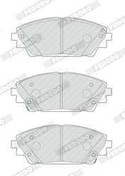 Set placute frana Ferodo FDB4446