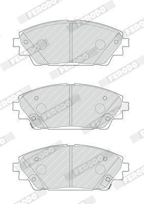 Set placute frana Ferodo FDB4446