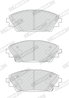 Set placute frana Ferodo FDB4446